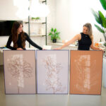 Quadro Decorativo Linha Botânica Folhas e Flores - Composição 48 - Imagem 2