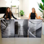 Quadro Decorativo Fotografias Prédios Comerciais Vista de Baixo - Composição 61 - Imagem 3