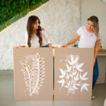 Quadro Decorativo Botânica Tons Neutros - Composição 10 - Imagem 3