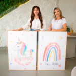 Quadro Decorativo Unicórnio Arco Iris - Composição 104 - Imagem 3