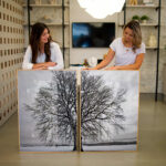 Quadro Decorativo Árvore no Inverno  - Composição 118 - Imagem 5