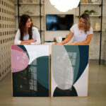 Quadro Decorativo Abstrato Cores - Composição 26 - Imagem 4