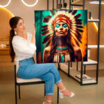 Quadro Decorativo Indian Color - Imagem 2