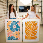 Quadro Decorativo Arte Botânica Tropical - Composição 154 (70x50cm e 35x50cm) - Imagem 2