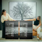 Quadro Decorativo Sea Black and White - Composição 276 - Imagem 3
