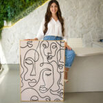 Quadro Decorativo Many Faces - Imagem 5