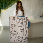 Quadro Decorativo Many Faces - Imagem 2