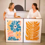 Quadro Decorativo Arte Botânica Tropical - Composição 154 (70x50cm e 35x50cm) - Imagem 4