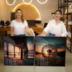 Quadro Decorativo Paisagem Pôr do Sol - Composição 79 - Imagem 4