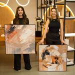 Quadro Decorativo Pintura Abstrata Pinceladas Tons Terracota - Composição 157 - Imagem 5