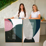 Quadro Decorativo Abstrato Cores - Composição 26 - Imagem 3