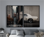 Quadro Decorativo Estilo Americano - Composição 18