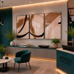 Quadro Decorativo Harmonia em Tons Terrosos - Composição 177