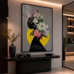 Quadro Decorativo Woman Flower
