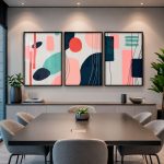 Quadro Decorativo Estilo Boho tons Claro - Composição 147