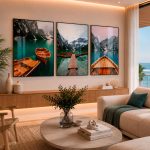 Quadro Decorativo Lago di Braies - Composição 66