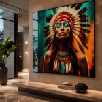 Quadro Decorativo Indian Color
