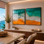 Quadro Decorativo Beira Mar - Composição 92
