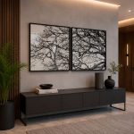 Quadro Decorativo Galhos Secos - Composição 94