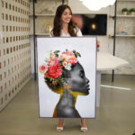 Quadro Decorativo Floral Portrait - Imagem 5