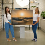 Quadro Decorativo Dunas Por do Sol - Imagem 2