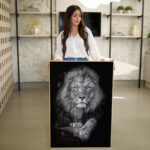 Quadro Decorativo Leão de Judá - Imagem 4