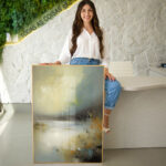 Quadro Decorativo Pintura Paisagem - Imagem 2