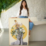 Quadro Decorativo Woman Flower III - Imagem 5