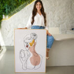 Quadro Decorativo Lady - Imagem 3