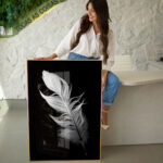 Quadro Decorativo Pena - Imagem 3
