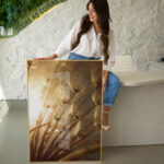 Quadro Decorativo Dente de Leão ao Pôr do Sol - Imagem 3