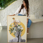 Quadro Decorativo Woman Flower III - Imagem 4