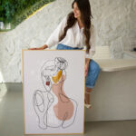 Quadro Decorativo Lady - Imagem 4