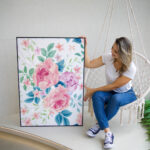 Quadro Decorativo Flores - Imagem 2