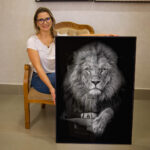 Quadro Decorativo Leão de Judá - Imagem 5