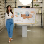 Quadro Decorativo Avião Dumbo - Imagem 2