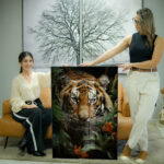 Quadro Decorativo Tigre - Imagem 2