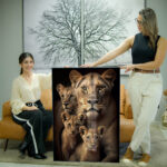 Quadro Decorativo Leões - Imagem 4