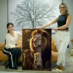 Quadro Decorativo Leões - Imagem 3