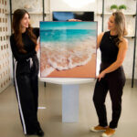 Quadro Decorativo Fotografia Beira Mar - Imagem 2