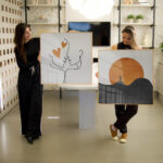 Quadro Decorativo Amor em Traço - Composição 216 - Imagem 2