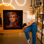 Quadro Decorativo Line Woman - Imagem 3