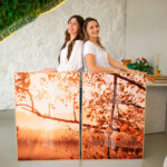 Quadro Decorativo Galho ao Pôr do Sol - Composição 166 - Imagem 2