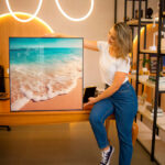 Quadro Decorativo Fotografia Beira Mar - Imagem 5