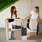 Quadro Decorativo Formas Abstratas Orgânica - Composição 180 - Imagem 2