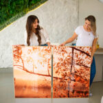 Quadro Decorativo Galho ao Pôr do Sol - Composição 166 - Imagem 3