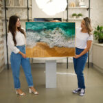 Quadro Decorativo Natureza Areia e Mar - Imagem 5