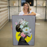 Quadro Decorativo Woman Flower - Imagem 2