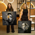Quadro Decorativo Duas faces Tons Escuros - Composição 105 - Imagem 4