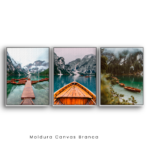 Quadro Decorativo Lago di Braies - Composição 66 - Imagem 11
